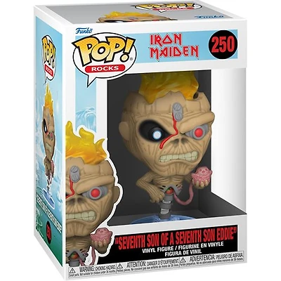 FUNKO POP! ROCKS IRON MAIDEN EDDIE SON OF A SEVENTH #250