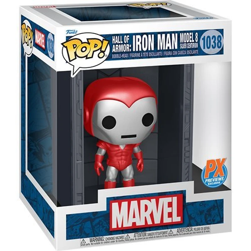 PREORDER** FUNKO POP! MARVEL - 6" HALL OF ARMOR: IRON MAN [MODEL