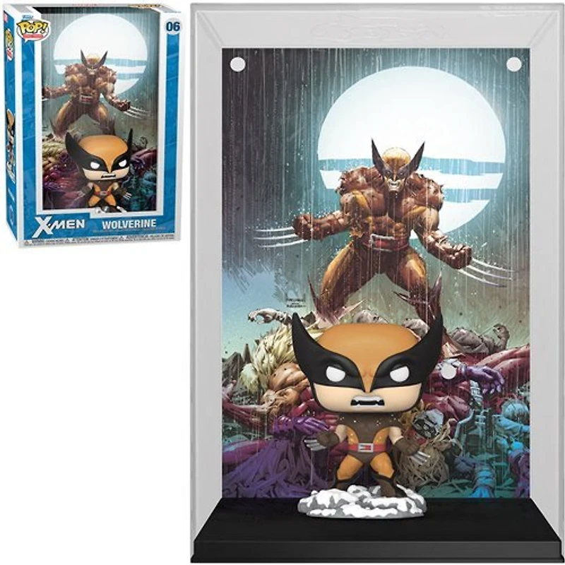 Funko Pop! MARVEL COMICS COVER WOLVERINE - with PROTECTOR #06