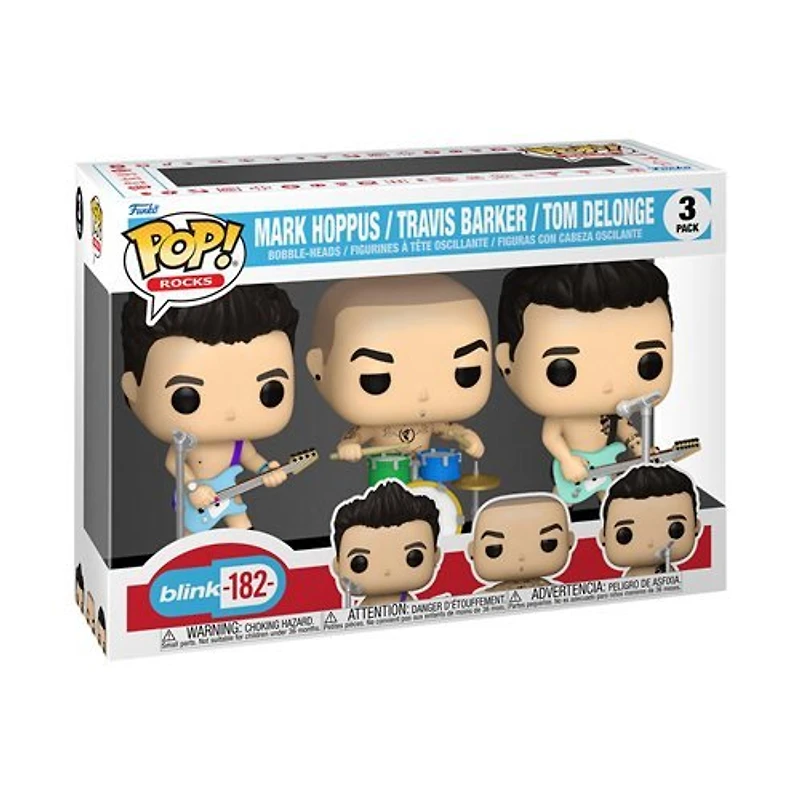 FUNKO POP! ROCKS BLINK-182 - [3PK] What's My Age Again?