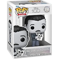 FUNKO POP! DISNEY 100th WALT DISNEY WITH DRAWING #74 *PREORDER*