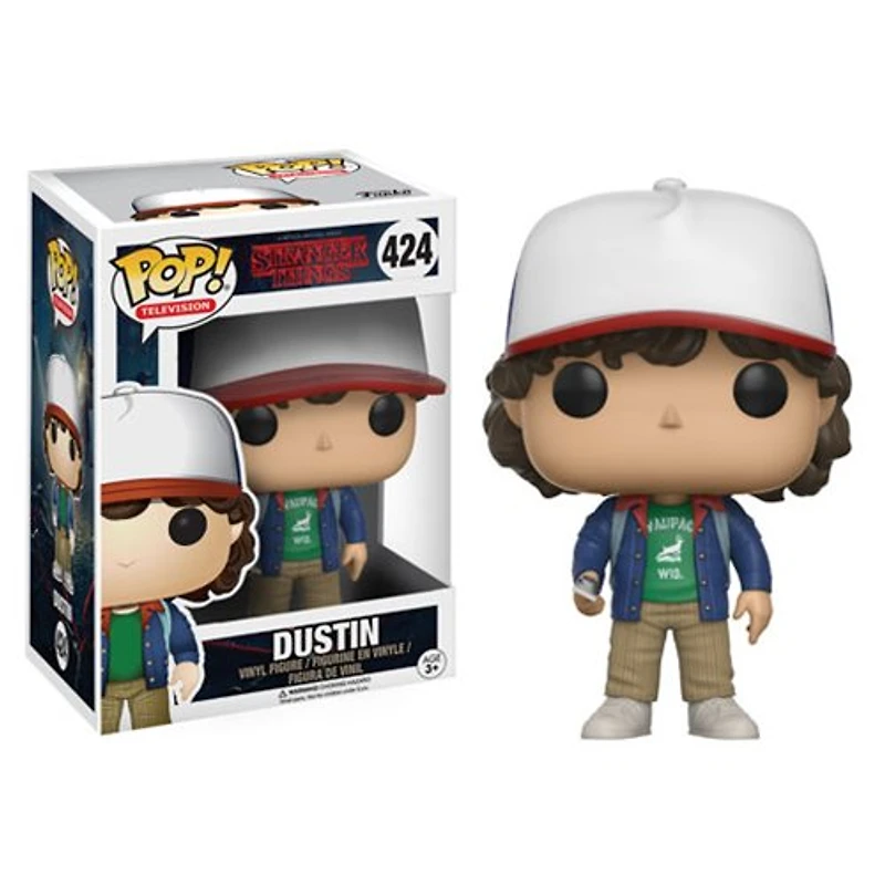 FUNKO POP! TELEVISION STRANGER THINGS DUSTIN with COMPASS #424