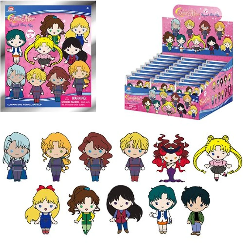 Sailor Moon 3D Foam Bag Clip - Blind Bag Mystery Blind Bag Series 5