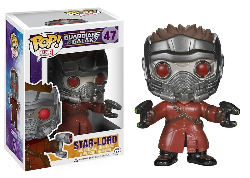 Funko Pop! Marvel: Guardians Of The Galaxy Star-Lord #47