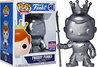 FUNKO POP! ASIA: 2021 SHANGHAI EVENT - FREDDY FUNKO [AS GUAN YU - SILVER] **2021 FUNKO SHANGHAI EXCLUSIVE**