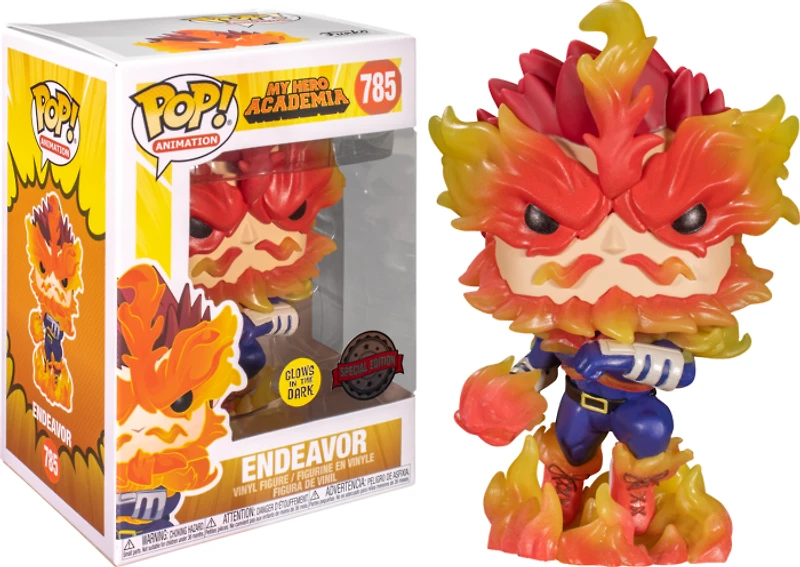 Funko Pop! Animation: My Hero Academia - Endeavor Glow the Dark *Amazon Exclusive #785