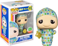 Funko Pop! Retro Toys GLO WORM Glow in the dark *FUNKO SHOP EXCLUSIVE* #13