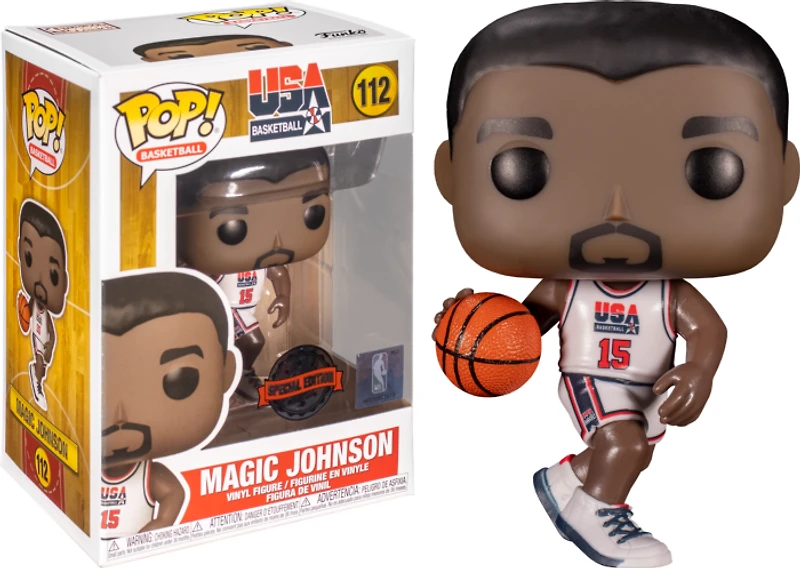 Funko Pop! MAGIC JOHNSON 1992 USA BASKETBALL #112