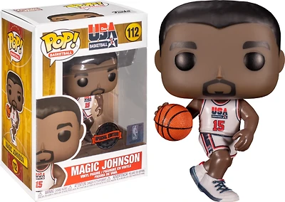 Funko Pop! MAGIC JOHNSON 1992 USA BASKETBALL #112