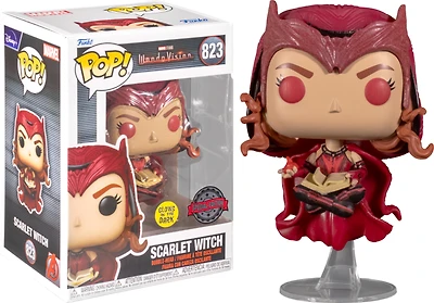 FUNKO POP! MARVEL: WANDAVISION - SCARLET WITCH GLOW IN THE DARK [SPECIAL EDITION EXCLUSIVE] #823
