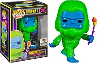 Funko Pop! MYTHS BLACK LIGHT BIG FOOT #28 [FUNKO HQ EXCLUSIVE]