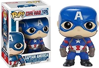 Funko Pop! Marvel: Captain America Civil War: Captain America #125