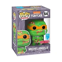 Funko Pop! Teenage Mutant Ninja Turtles TMNT MICHELANGELO ART SERIES #54