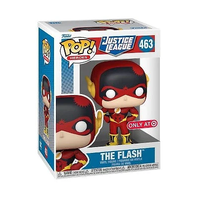 Funko Pop! DC Heroes: THE FLASH #463 JUSTICE LEAGUE COMIC [TARGET EXCLUSIVE]