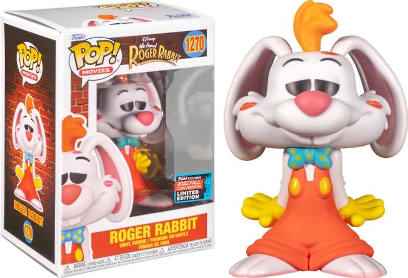 FUNKO POP! 2022 NYCC SHARED Who Framed Roger Rabbit - Roger Rabbit #1270