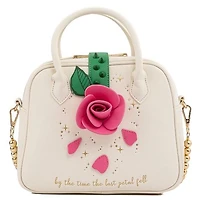 LOUNGEFLY DISNEY BEAUTY & THE BEAST ROSE CROSSBODY