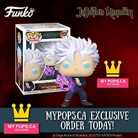 Funko Pop! Anime JUJUTSU KAISEN SATORU GOJO [HOLLOW PURPLE] #1137 [EXCLUSIVE]