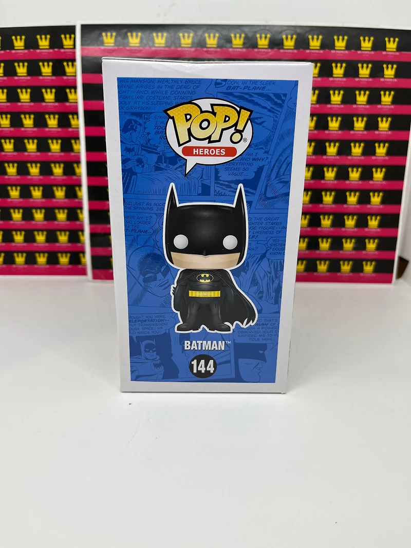 FUNKO POP! DC HEROES BATMAN YELLOW CHROME #144 [TARGET EXCLUSIVE]