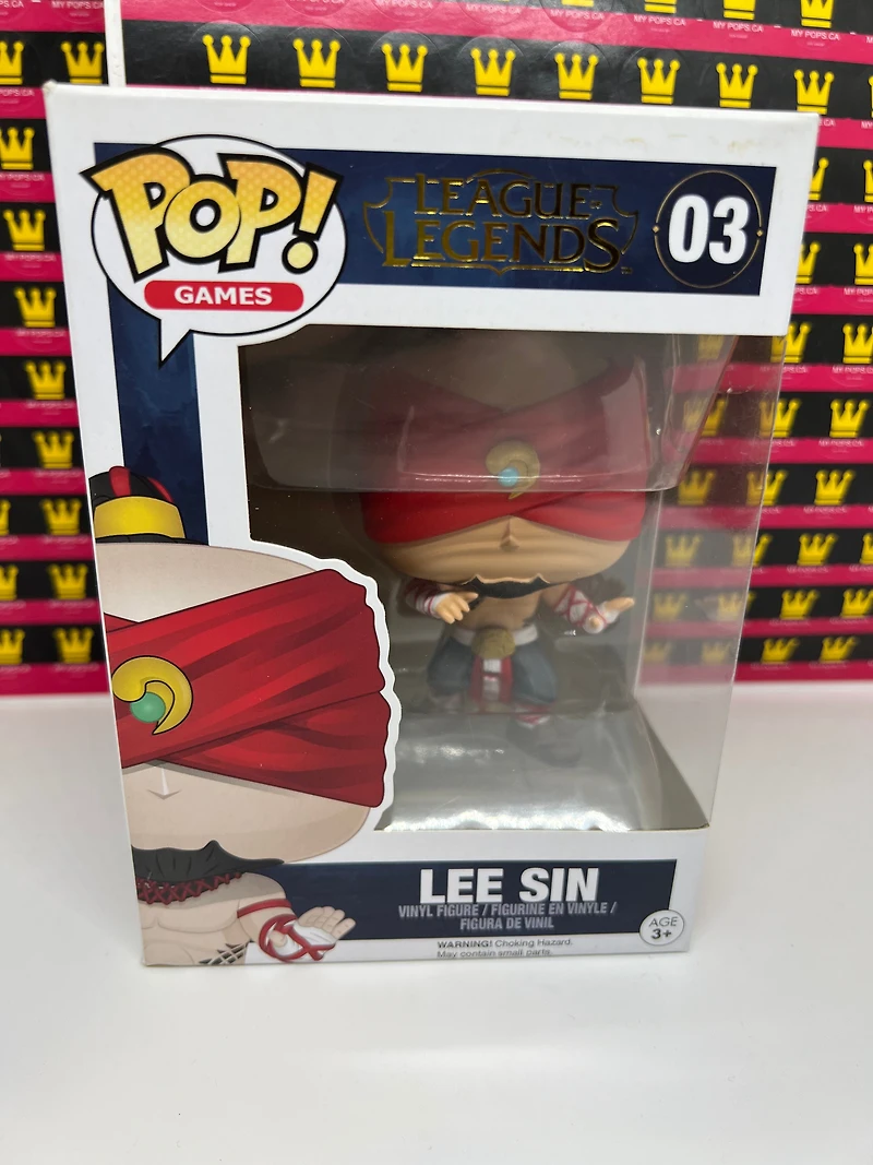 FUNKO POP! LOL LEAGUE OF LEGENDS LEE SIN #03