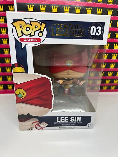 FUNKO POP! LOL LEAGUE OF LEGENDS LEE SIN #03