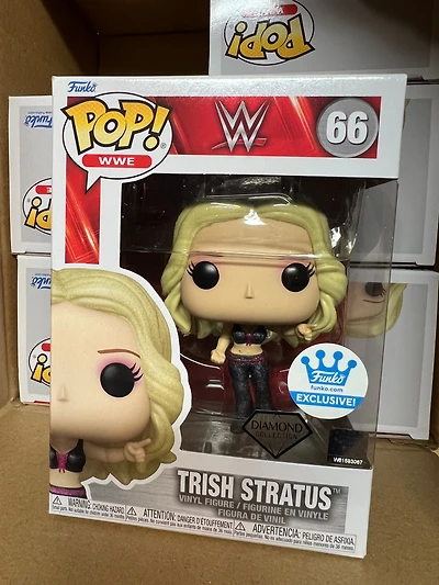 FUNKO POP! WWE - TRISH STRATUS DIAMOND GLITTER COLLECTION [EXCLUSIVE] #66