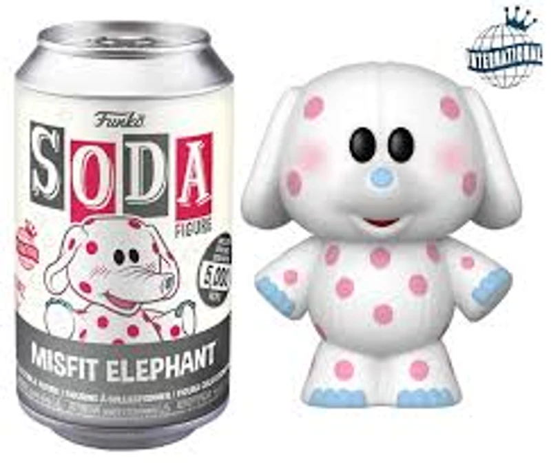 FUNKO SODA VINYL RUDOLPH MISFIT ELLIE LIMITED 5,000 PC!
