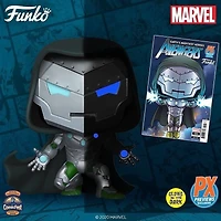 Funko Pop! Marvel: Infamous Iron Man *GITD* *PX Previews Exclusive*