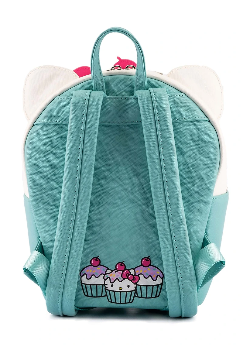 LOUNGEFLY SANRIO HELLO KITTY CUPCAKE MINI BACKPACK