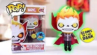 FUNKO POP! MARVEL - DOCTOR STRANGE [AS GHOST RIDER - GITD] **2018 L.A. COMIC CON EXCLUSIVE** #412