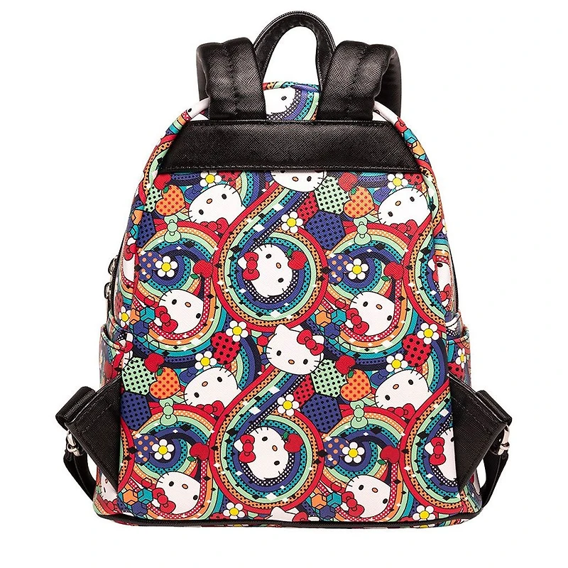 LOUNGEFLY SANRIO HELLO KITTY RAINBOW ABSTRACT MINI BACKPACK [ EXCLUSIVE ]