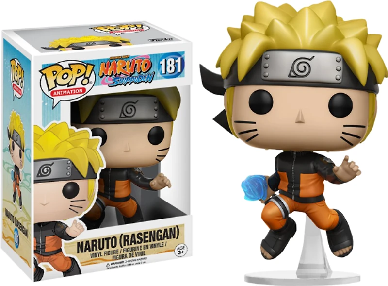 FUNKO POP! ANIMATION: NARUTO - NARUTO UZUMAKI [W/ RASENGAN] #181