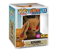 FUNKO POP! ANIMATION: NARUTO - 6" KURAMA [FLOCKED] **HOT TOPIC EXCLUSIVE** #73