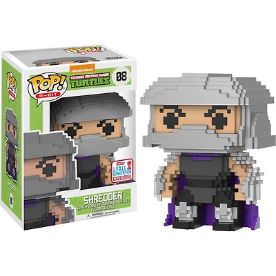 Funko Pop! 8-Bit: Teenage Mutant Ninja Turtles - Shredder **2017 NYCC FALL CON EXCL** #08
