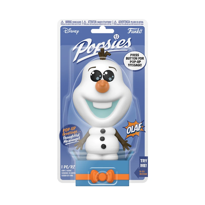 FUNKO POPSIES FROZEN OLAF - WARM HUGS ALL AROUND!