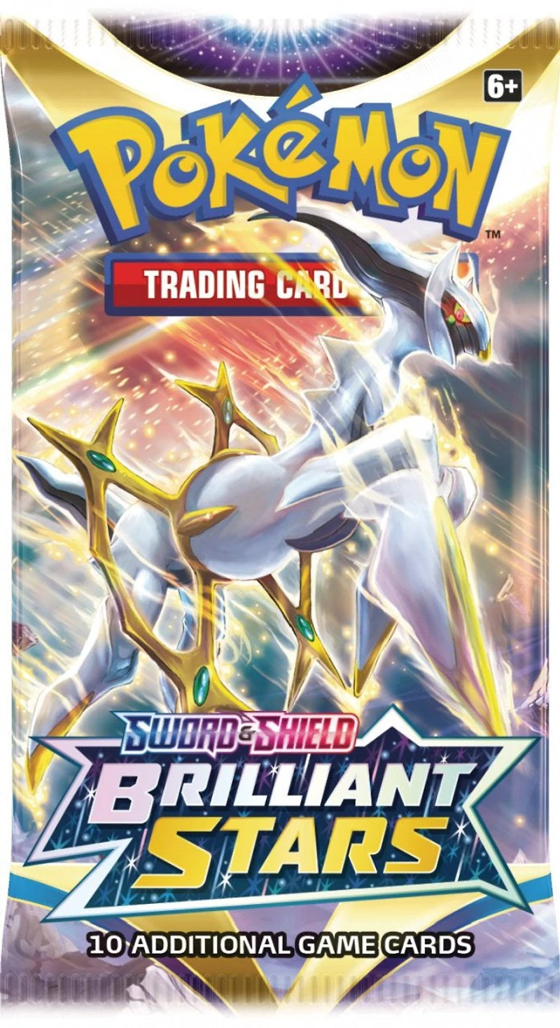 Pokemon TCG: Sword & Shield - Brilliant Stars Single Booster Pack