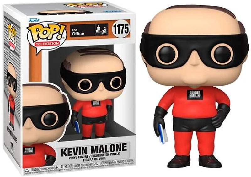 Funko Pop! THE OFFICE KEVIN MALONE AS DUNDER MIFFLIN SUPERHERO #1175