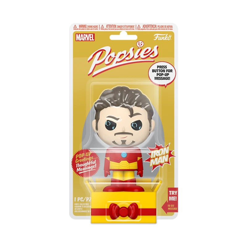 FUNKO POPSIES MARVEL - IRON MAN - YOU'RE THE REAL SUPER HERO!