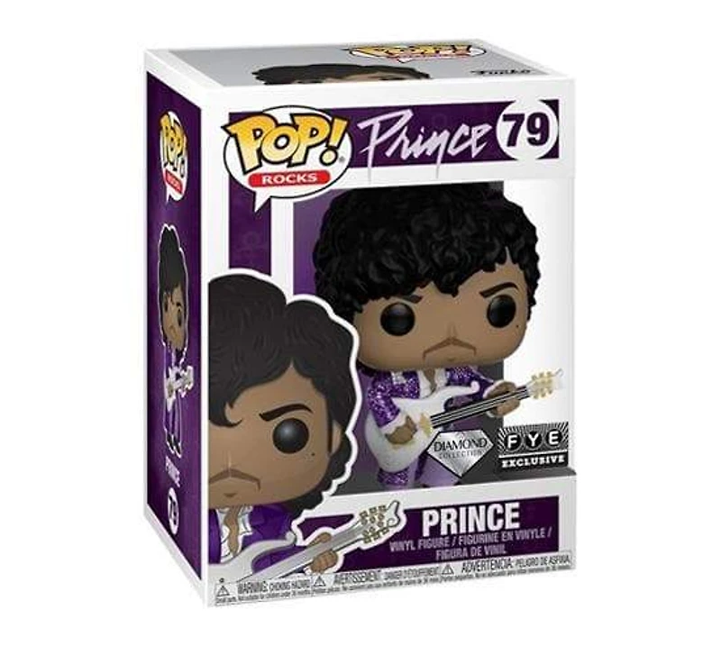 Funko Pop! Pop Rocks - Prince *Diamond Collection* FYE Exclusive