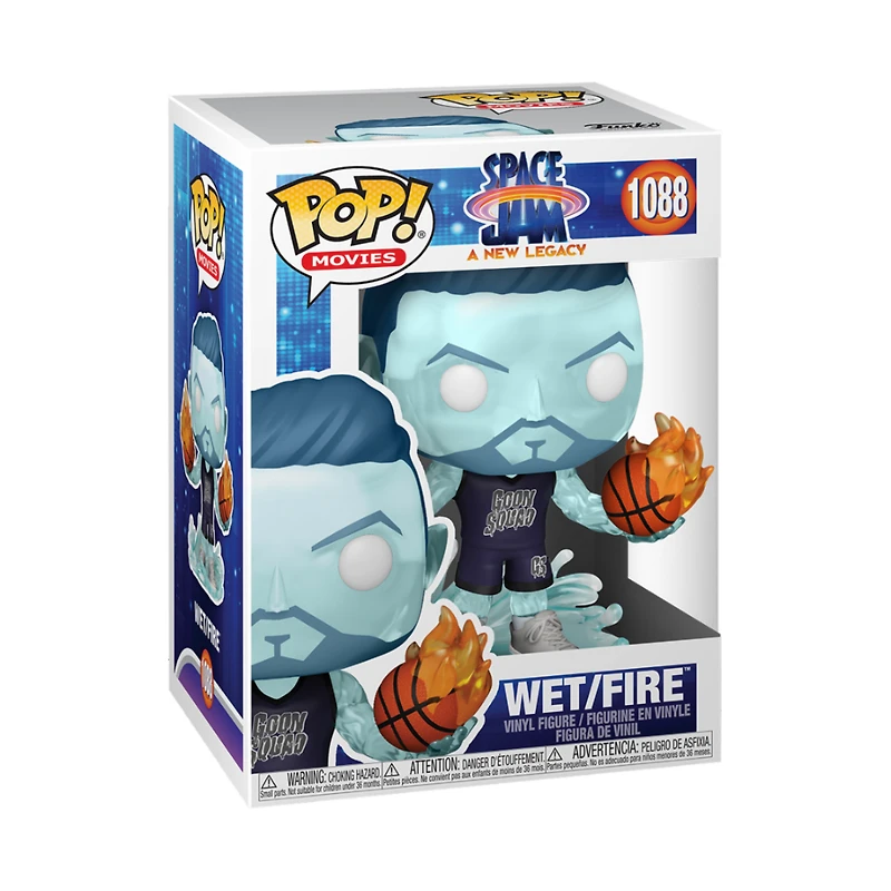 FUNKO POP! MOVIES - SPACE JAM 2: A NEW LEGACY - WET/FIRE [KLAY THOMPSON] #1088