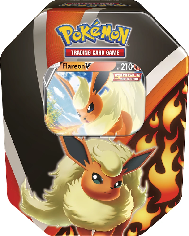 Pokemon TCG - Eeveelutions V Flareon V Tin
