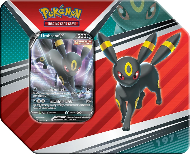 Pokemon TCG - Umbreon V Heroes Tin