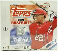 2021 Topps Series 1 Hobby Jumbo Baseball Factory SEALED box
