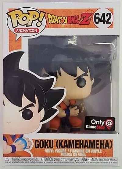 Funko Pop! Animation - Dragon Ball Z - Goku (Kamehameha) **GAMESTOP EXCL** #642