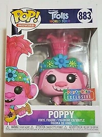 Funko Pop! Movies Trolls World Tour POPPY Party City Exclusive #883