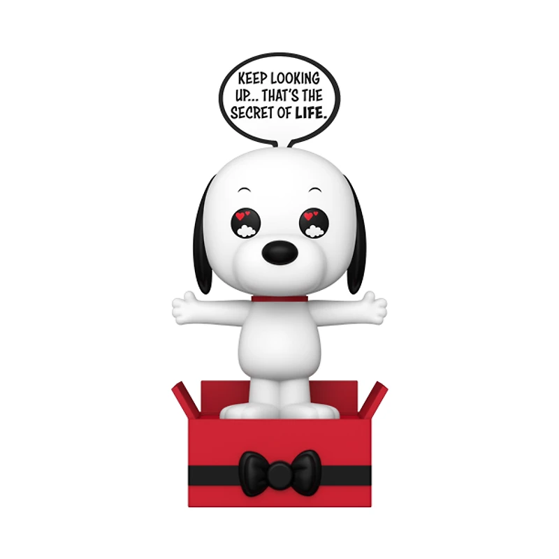 FUNKO POPSIES PEANUTS - SNOOPY - KEEP LOOKING UP - THAT'S THE SECRET OF LIFE