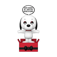 FUNKO POPSIES PEANUTS - SNOOPY - KEEP LOOKING UP - THAT'S THE SECRET OF LIFE