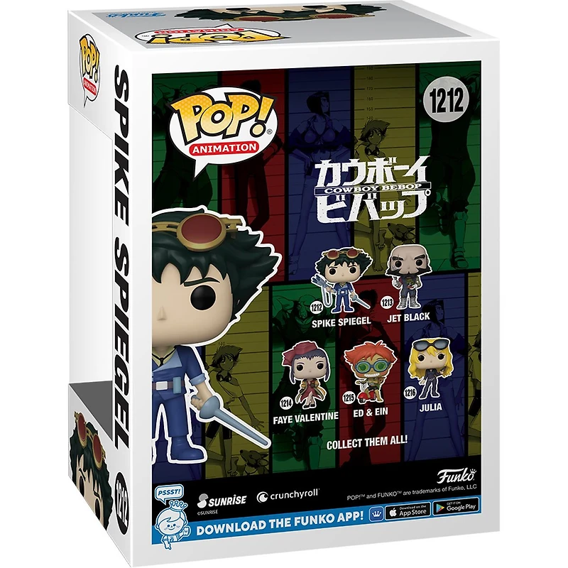Funko Pop! Anime: Cowboy Bebop - Spike Spiegel #1212