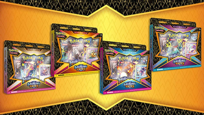 POKEMON - SHINING FATES - MAD PARTY PIN COLLECTION - DEDENNE
