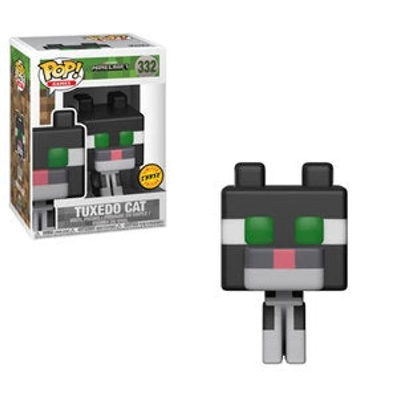 Funko Pop! Games: Minecraft - Tuxedo Cat *Chase*