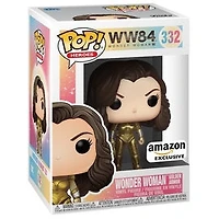 Funko Pop! Heroes: WW84 - Wonder Woman Golden Armor *Amazon Exclusive*